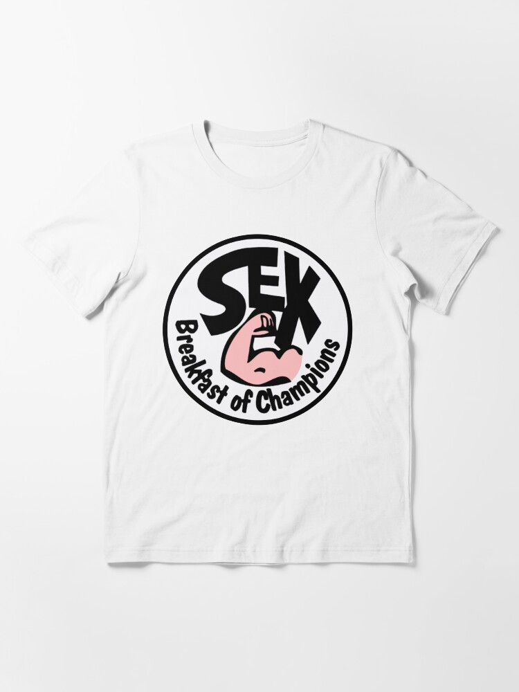Alternate view of Coloured Breakfast of Champions Essential T-Shirt