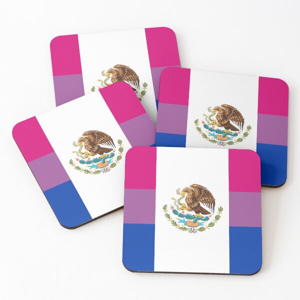 Item preview, Mexican Bi Pride Flag designed and sold by SimplyPride.