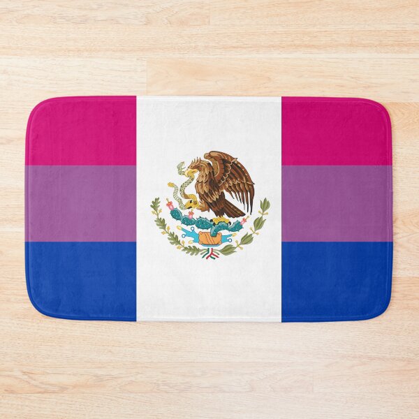 Item preview, Mexican Bi Pride Flag designed and sold by SimplyPride.
