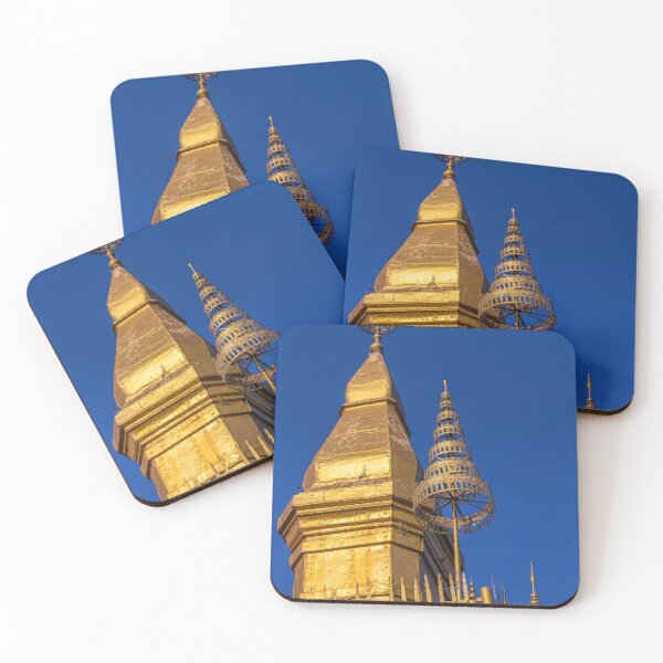 Item preview, Laos. Luang Prabang. Stupa at the top of Mount Phousi. designed and sold by vadim19.