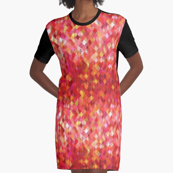 Item preview, Red Abstract Harlequin Pattern  designed and sold by Ra12.
