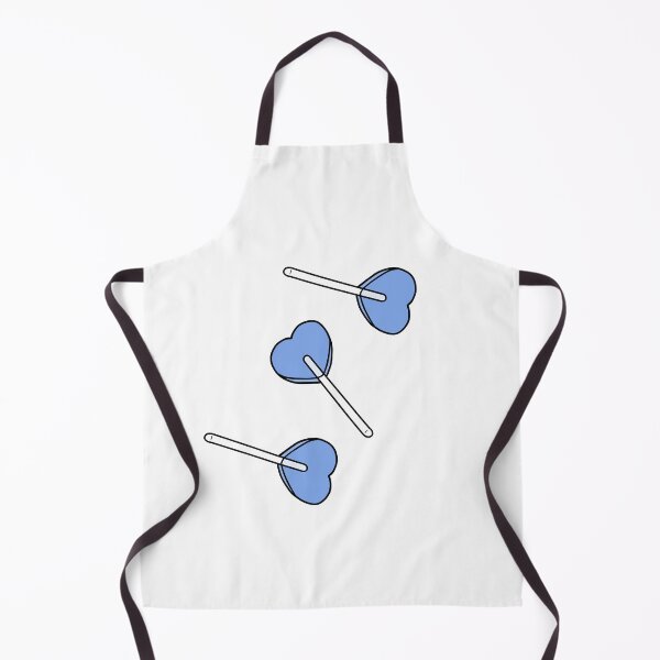 Item preview, Blue lollipop in vintage heart designed and sold by camillefct.