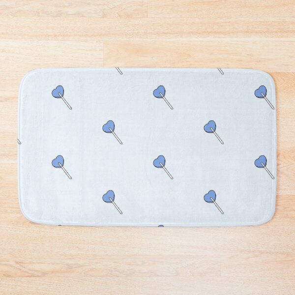 Item preview, Blue lollipop in vintage heart designed and sold by camillefct.