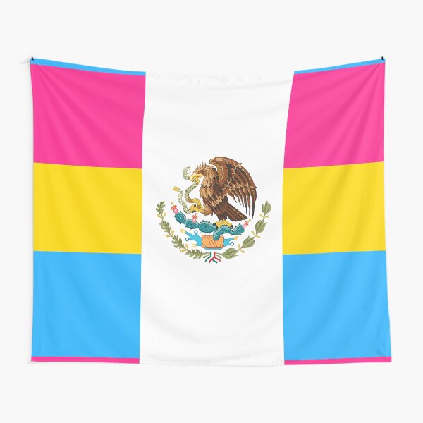 Item preview, Mexican Pan Pride Flag designed and sold by SimplyPride.