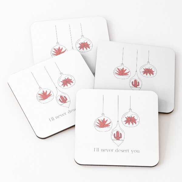 Item preview, Minimalist I'll never desert you  designed and sold by Innovajena.