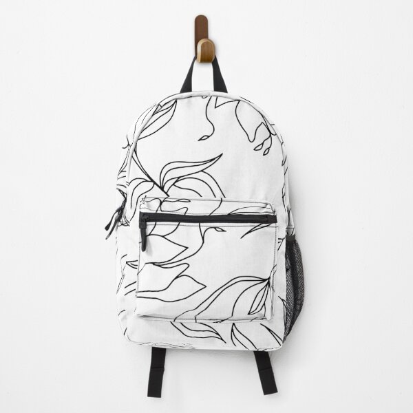 Item preview, White floral artwork designed and sold by SILVERAPPLE.