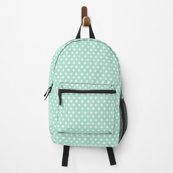 Item preview, Mint Green and White Polka Dots Pattern designed and sold by cabgodfrey.