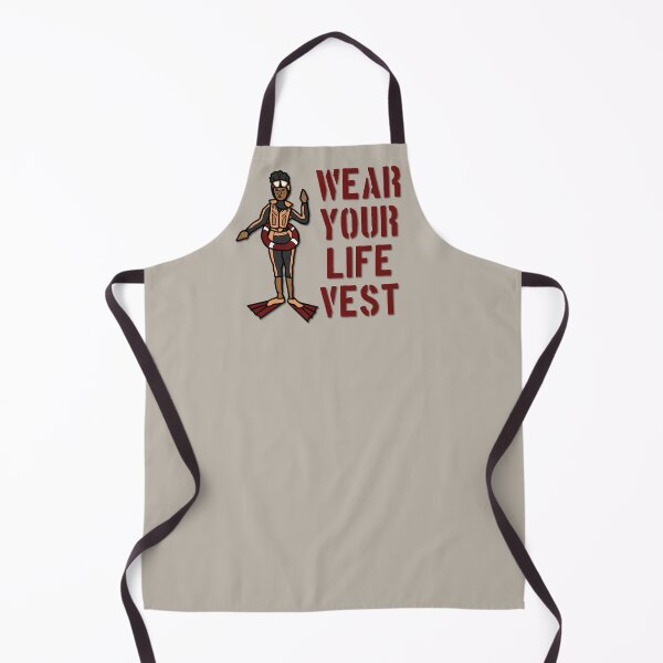 Item preview, Life Jacket Reminder Mascot designed and sold by LochNestFarm.