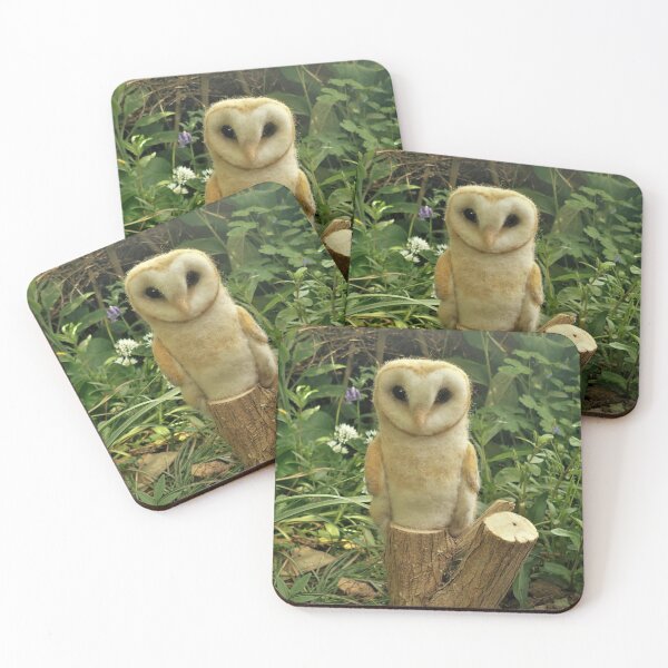 Item preview, Barn Owl Sculpture designed and sold by moonbrushwood.