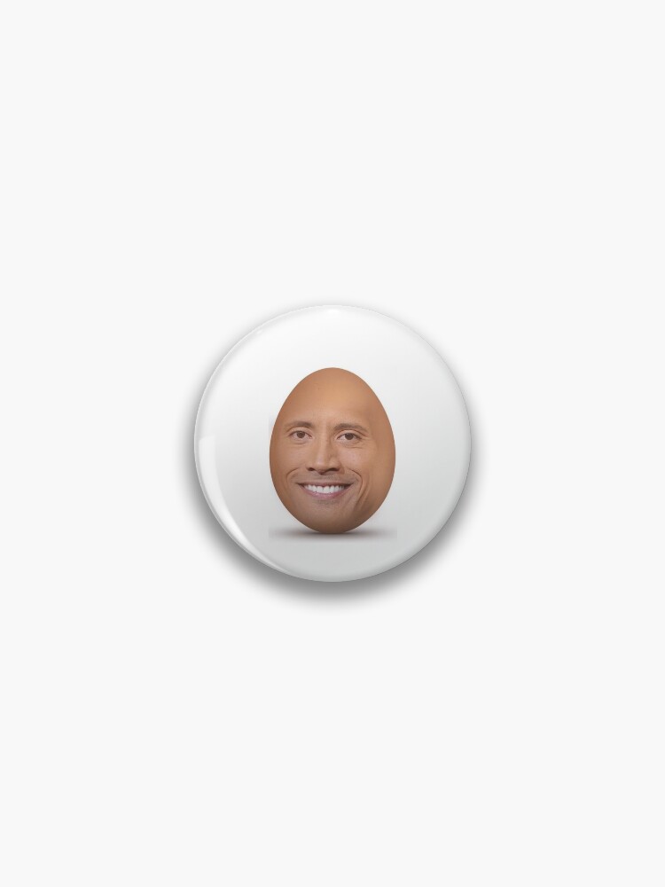 dwayne the egg johnson  Sticker for Sale by bellagiibson