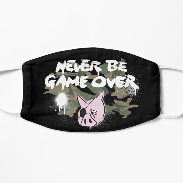Never Be Game Over Flat Mask