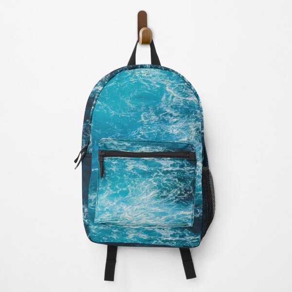 Item preview, Blue ocean waves designed and sold by WEShop23.