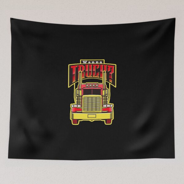 Item preview, Wanna Truck? designed and sold by TeeZoneZtore.