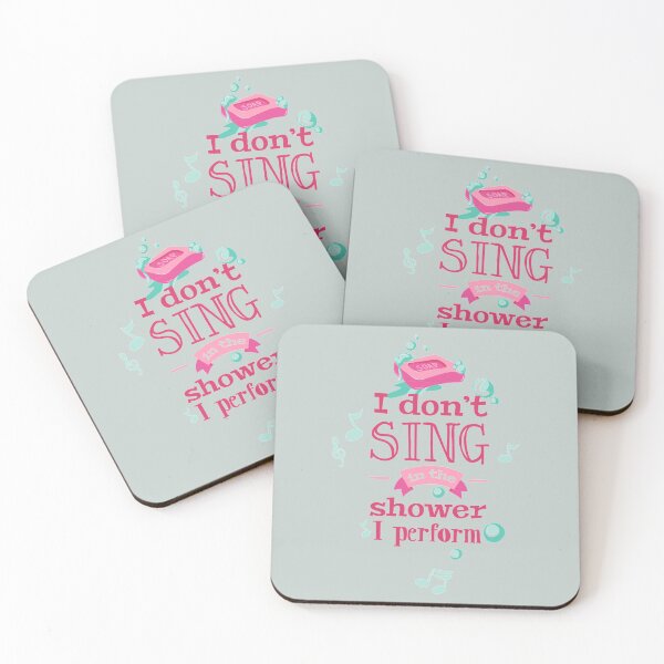 Item preview, I don't sing in the shower, I perform - Awesome humorous person Gift designed and sold by Teenation9.