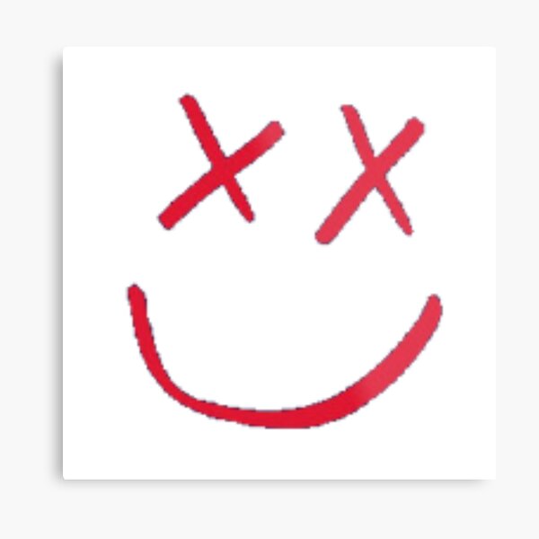 louis tomlinson red smiley walls Sticker for Sale by noellalee