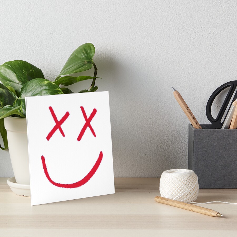 red louis tomlinson smiley logo | Throw Blanket