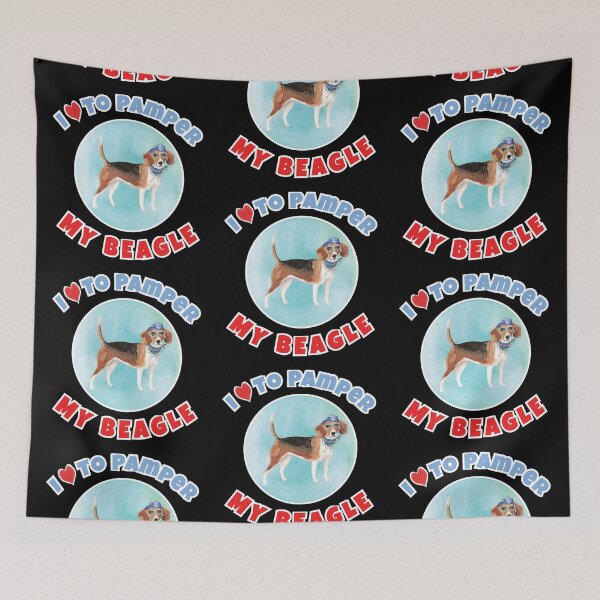 Item preview,  I Love to Pamper My Beagle designed and sold by K. Scott  Teeters.