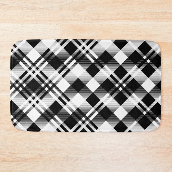 Item preview, Black Gingham Style Pattern Mask designed and sold by Marstore.
