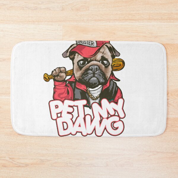 Item preview, Copie de Copie de Can i pet dat dawg pattern style illustration designed and sold by Digipaintings.