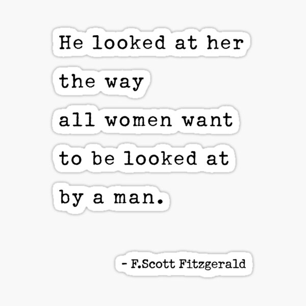 Item preview, f scott Fitzgerald Gatsby Quote designed and sold by corbrand.