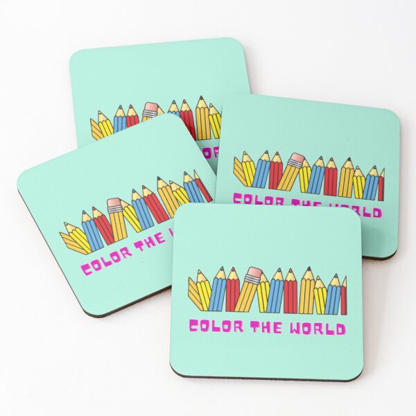 Item preview, Back to school to color the world designed and sold by PaperDreamPod.