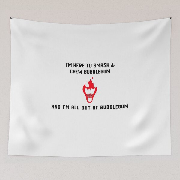 Item preview, Here To Smash & Chew Bubblegum designed and sold by EricJP.