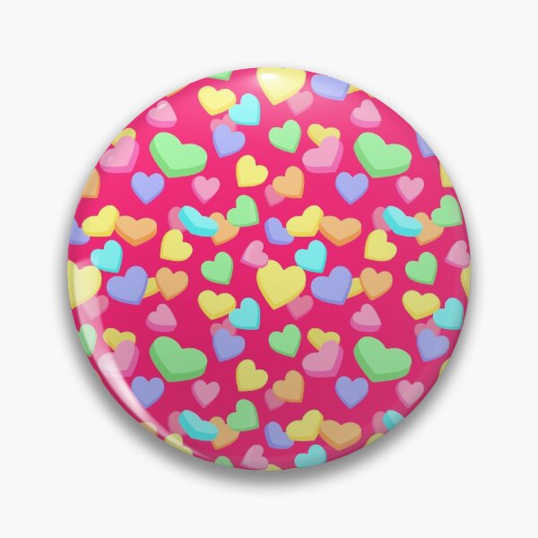 Item preview, Falling Candy Hearts Bright Pink Valentines Day  designed and sold by funnytshirtemp.