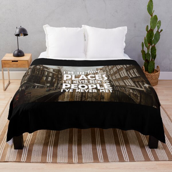 Item preview, Travel Addict Quote - Amsterdam designed and sold by borderland.
