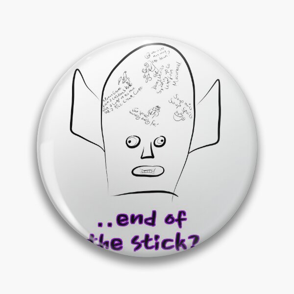 Item preview, Man With The Stick Vic Reeves designed and sold by loganferret.