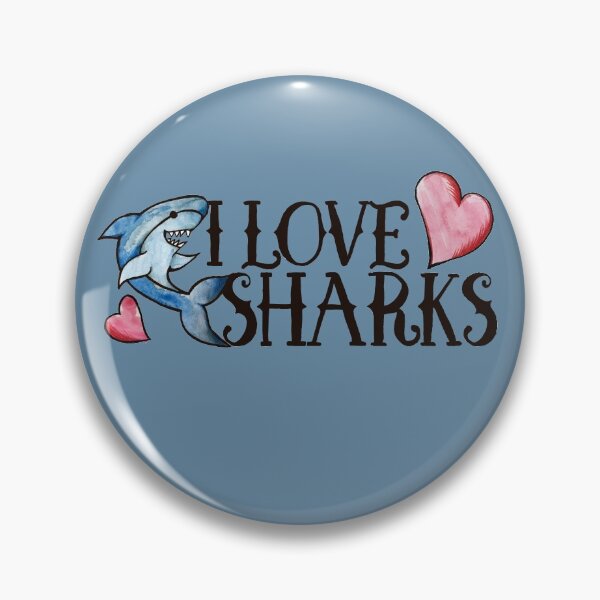 Item preview, I love Sharks designed and sold by FrictionMaxxing.