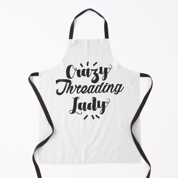 Item preview, Crazy threading lady designed and sold by jazzydevil.