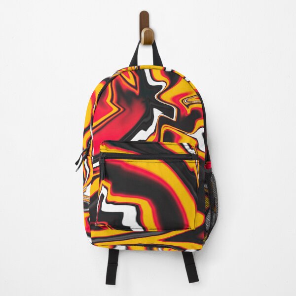 Item preview, Yellow, Black, Red, White Pirate Flag Inspired Marble Swirl Pattern designed and sold by HashtagShirts.