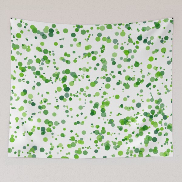 Item preview, Random Pattern Green Dot Circles designed and sold by MixinMadness.
