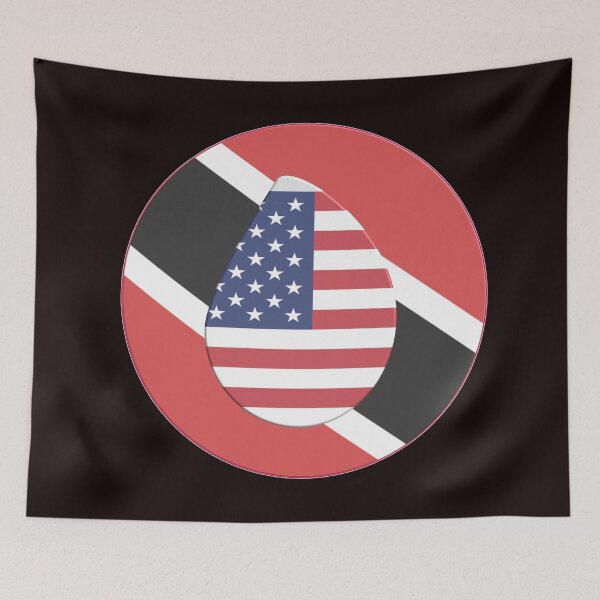 Artikelvorschau, TRINIDADISCHE AMERIKANISCHE DREIFALTIGKEITSFLAGGE UND TOBAGO entworfen und verkauft von Ralek.