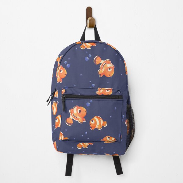 Item preview, Navy Coral Clown Fish Swimming designed and sold by SwaDesign.