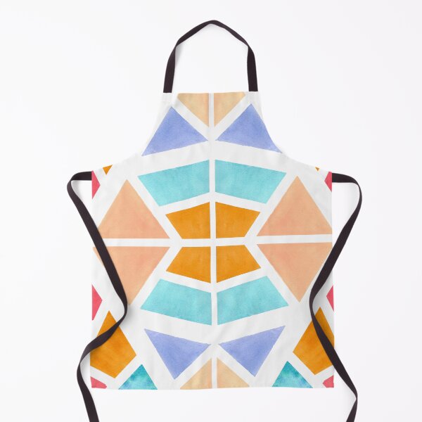 Item preview, Watercolor & Guache Geometric Shapes in Vibrant Colors designed and sold by Annie Grace Aguila.