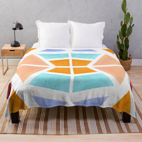 Item preview, Watercolor & Guache Geometric Shapes in Vibrant Colors designed and sold by Annie Grace Aguila.