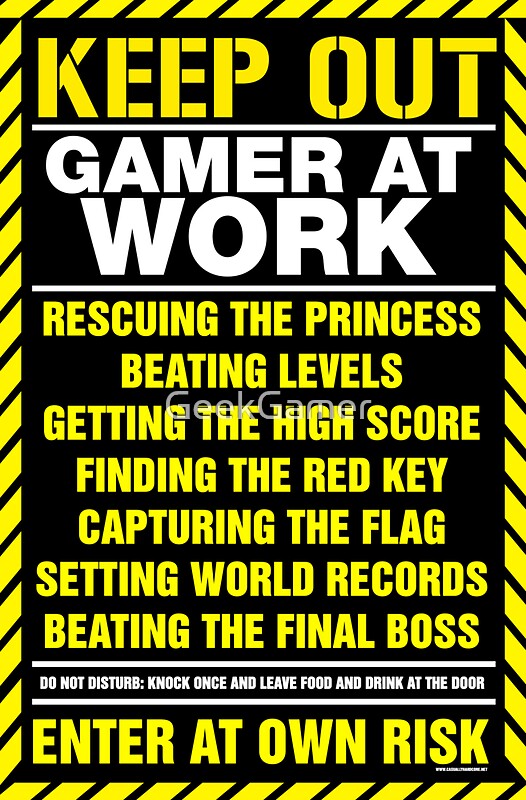 quot gamer at work poster quot art prints by geekgamer redbubble gamer christmas sweaters