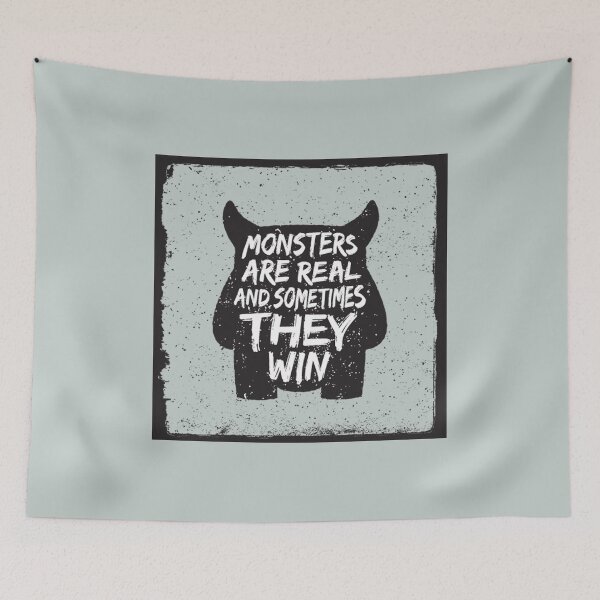 Item preview, monsters are real - Awesome monster lover Gift designed and sold by Teenation9.
