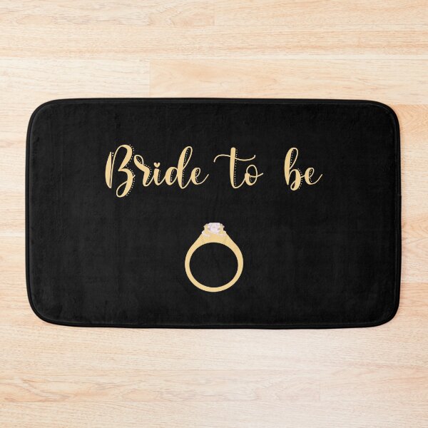 Item preview, Bride to be typography designed and sold by JokeGysen.