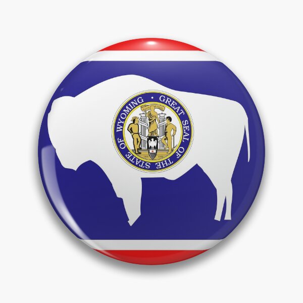 Item preview, Wyoming State  Flag  designed and sold by LuckyJoe.