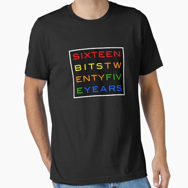 16-bits 25 Years Essential T-Shirt