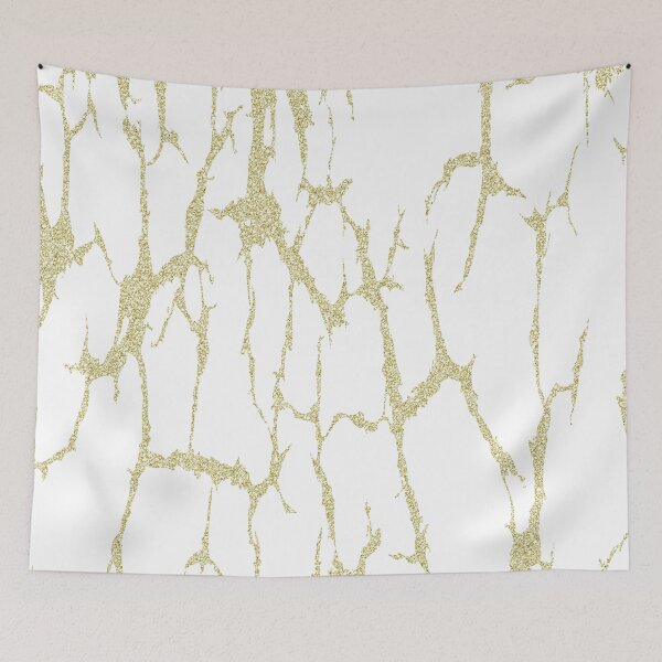 Item preview, Gold Glitter Cracked Glass Texture designed and sold by MixinMadness.
