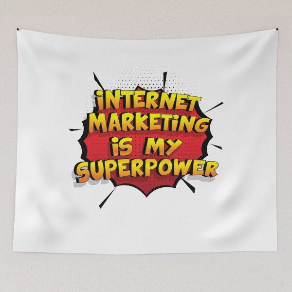 Artikelvorschau, Internet marketing ist mein Superpower Lustiges Internet marketing Designgeschenk entworfen und verkauft von Custom365.