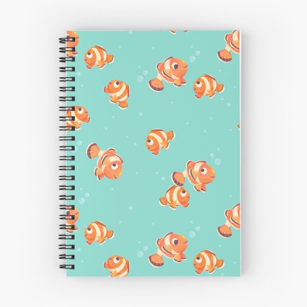 Item preview, Pez Payaso Coral Azul Marino Turquesa Nadando designed and sold by SwaDesign.