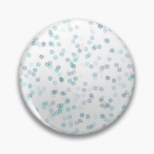 Item preview, Blue Dotted Circles Scattered Abstract Pattern designed and sold by MixinMadness.