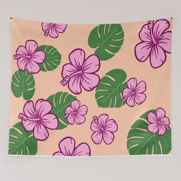 Item preview, Hibiscus and Banana Leaves designed and sold by alisam19.