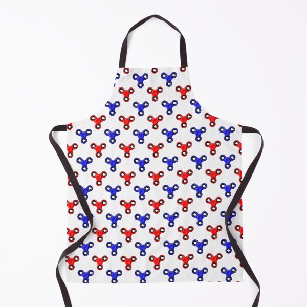 Item preview, Finger Spinner Polka Dot Red and Blue Pattern designed and sold by MarkUK97.