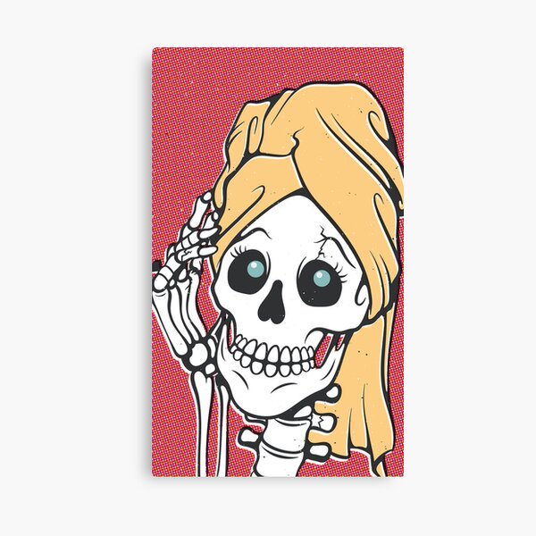 Skeleton Canvas Print