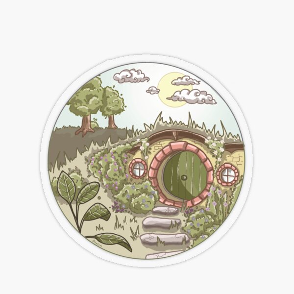 Bag End Transparent Sticker